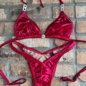 Figure Physique Bodybuilding Contest NPC Competition Posing Suit